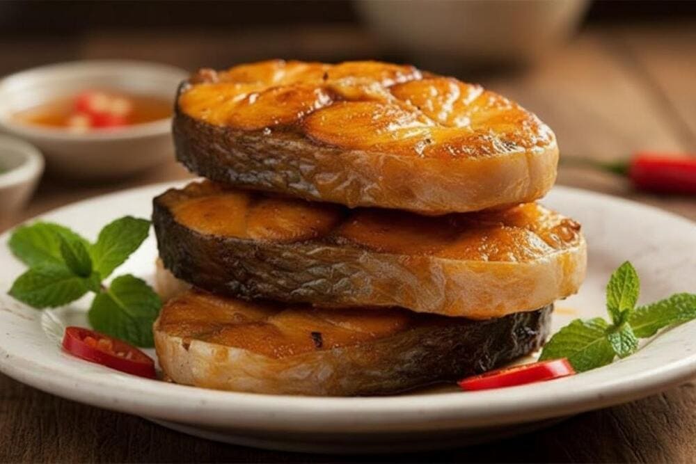 Cá lăng nướng, một món ăn thơm ngon nên thử tại Đắk Lắk